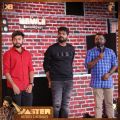 Vishnu, Vignesh Shivan, Arunraja Kamaraj @ Master Audio Launch Stills