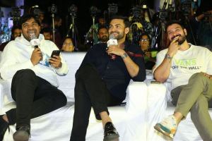 Abhinav Gomatam, Varun Tej, Ali Reza @ Masthu Shades Unnai Ra Pre Release Event Stills