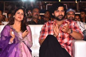 Lavanya Tripathi, Varun Tej @ Matka Movie Pre-Release Event Stills