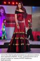 Parvathy Omanakuttan in Long Red Shoulderless Dress