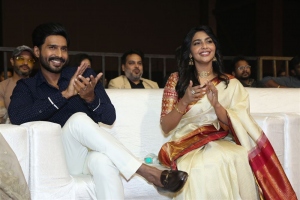 Vishnu Vishal, Aishwarya Lekshmi @ Matti Kusthi Pre Release Event Stills