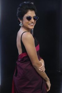 Fighter Raja Movie Actress Maya Krishnan Saree Photos