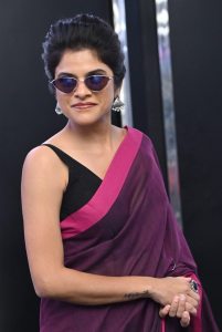 Actress Maya Krishnan Photos @ Fighter Raja Movie Teaser Launch