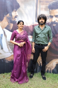 Sanjitha Shetty, Sathya @ Mayavalai Movie Press Meet Stills