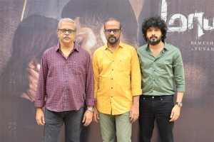 Ramesh Balakrishnan, Ramji, Satya @ Mayavalai Movie Press Meet Stills