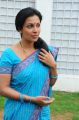 Telugu Actress Mayuri in Blue Saree Photos