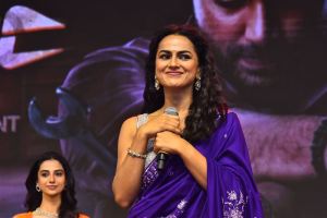 Shraddha Srinath @ Mechanic Rocky Movie Pre-Release Event Stills