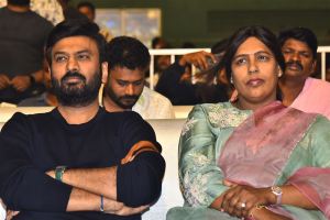 Producer Ram Talluri, Rajani Talluri @ Mechanic Rocky Movie Pre-Release Event Stills