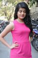 New Telugu Heroine Meenakshi in Pink Dress Photos