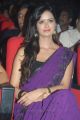 Telugu Actress Meenakshi Dixit Purple Saree Photos