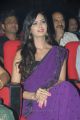 Telugu Actress Meenakshi Dixit Purple Saree Photos