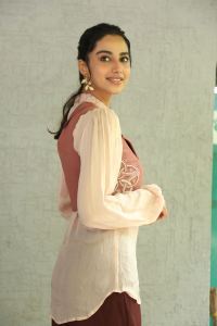 Actress Meenakshi Chaudhary Stills @ Lucky Bhaskar Movie Interview