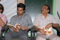 Ram Charan, Paruchuri Venkateswara Rao at Mega Chiranjeevitham Book Launch Stills