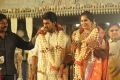 Megastar Fans @ Ram Charan, Upasana Reception Stills