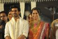 Mega Fans @ Ram Charan, Upasana Reception Stills