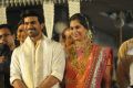 Mega Fans @ Ram Charan, Upasana Reception Stills