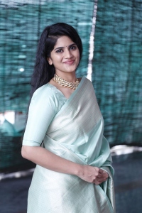 Kanaka Durga Movie Heroine Megha Akash Saree Photos