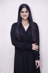 Prema Desam Actress Megha Akash in Black Dress Stills