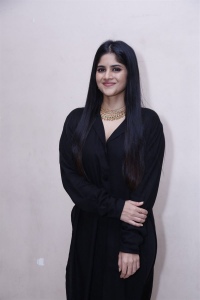 Prema Desam Actress Megha Akash in Black Dress Stills