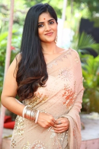 Actress Megha Akash New Stills @ Ravanasura Movie Opening