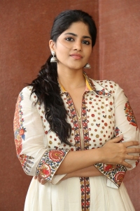 Actress Megha Akash Pictures @ Ravanasura Movie Interview