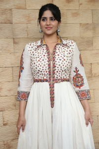 Actress Megha Akash Pictures @ Ravanasura Movie Interview