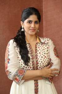 Megha Akash Latest Pictures @ Ravanasura Movie Interview