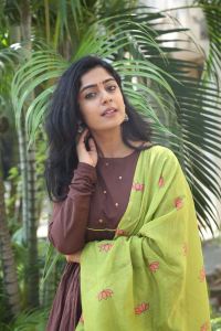 Actress Meghalekha Kacharla Stills @ Roti Kapda Romance Press Meet