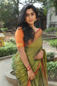 Bootcut Balaraju Movie Actress Meghalekha Kacharla Saree Stills