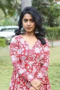 Actress Meghalekha Kacharla Pictures @ Roti Kapda Romance Press Meet