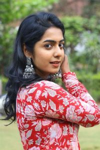 Actress Meghalekha Pictures @ Roti Kapda Romance Press Meet