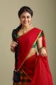Actress Meghali Red Saree Photo Shoot Images