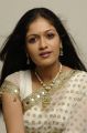 Telugu Actress Meghana Raj White Saree Photoshoot Stills