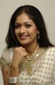 Meghna Sundar Raj in White Saree Photoshoot Stills