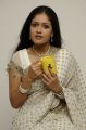 Meghna Raj in White Saree Photoshoot Stills