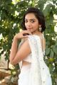 Actress Meghna Mandumula Images in White Saree