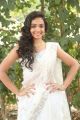 Actress Meghana Mandumula Images in White Saree