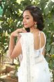 Telugu Actress Meghna Mandumula Hot Images in White Saree