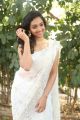 Telugu Actress Meghna Mandumula Hot Images in White Saree