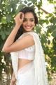 Actress Meghna Mandumula Images in White Saree