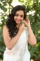 Actress Meghana Mandumula White Saree Images