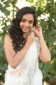 Actress Meghana Mandumula Images in White Saree