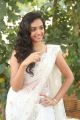 Actress Meghana Mandumula White Saree Images