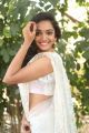 Telugu Actress Meghna Mandumula Hot Images in White Saree
