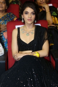 F3 Actress Mehreen Kaur Pirzada Black Dress Images