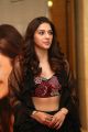 Actress Mehreen Kaur Pirzada New Photos in Embellished Crop Top With Black Lehenga