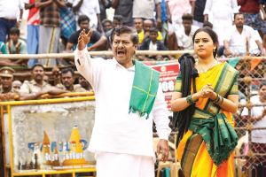 Raj Kiran, Sri Divya in Meiyazhagan Movie HD Images