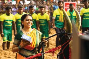 Actress Sri Divya in Meiyazhagan Movie HD Images