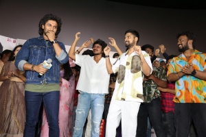 Nani, Sumanth Prabhas, Sharath Chandra @ Mem Famous Movie Trailer Launch Stills