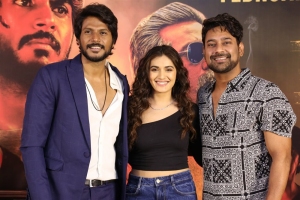 Sundeep Kishan, Divyansha Kaushik, Varun Sandesh @ Michael Movie Press Meet Photos